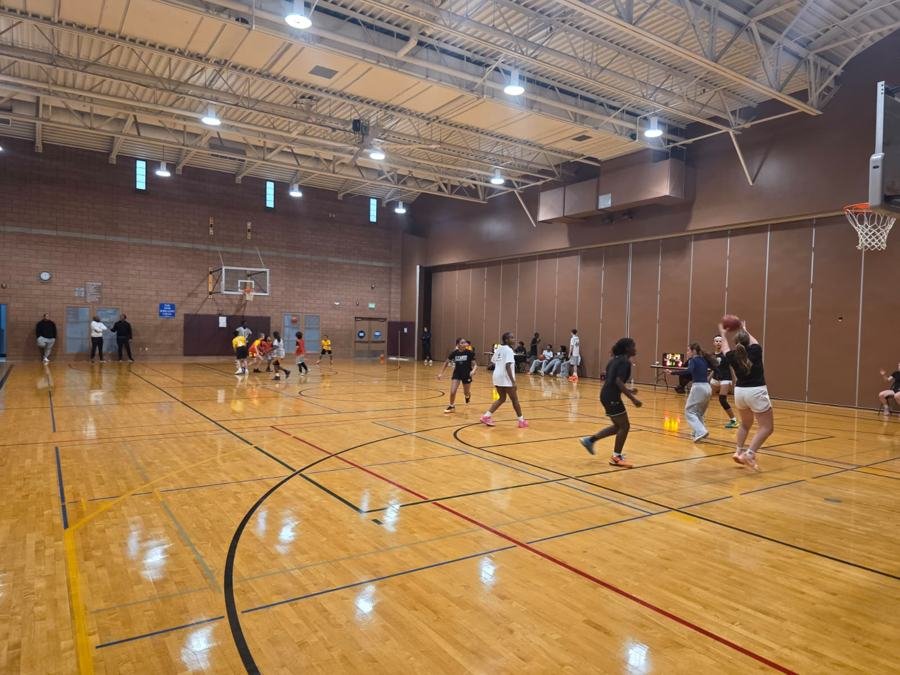 Youth players in a game at a BFA event